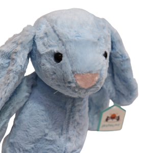 عروسک خرگوش جلی کت (jellycat) اورجینال آبی 25 سانتی متر -اسباب بازی